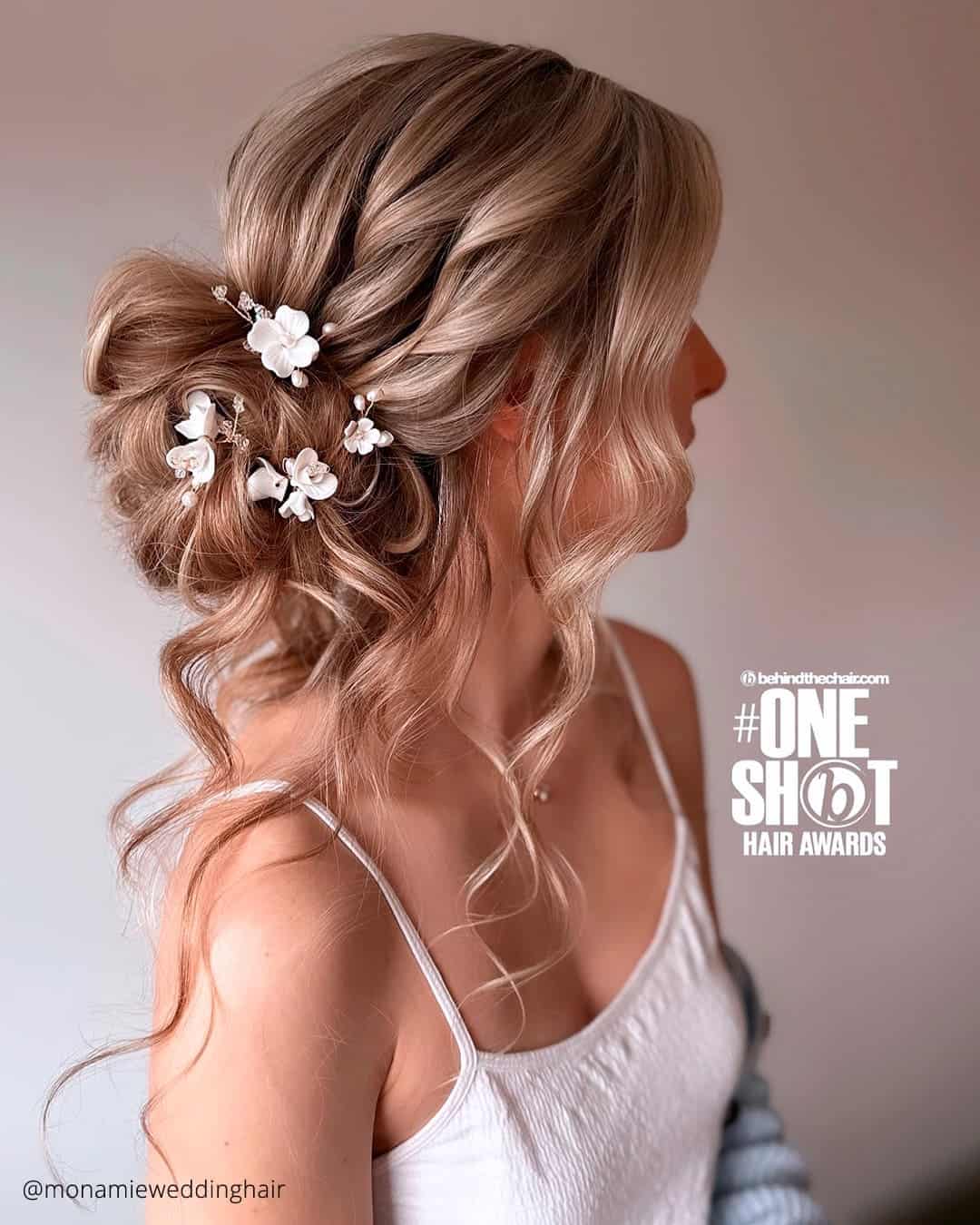 High Updos Wedding Hair Trends