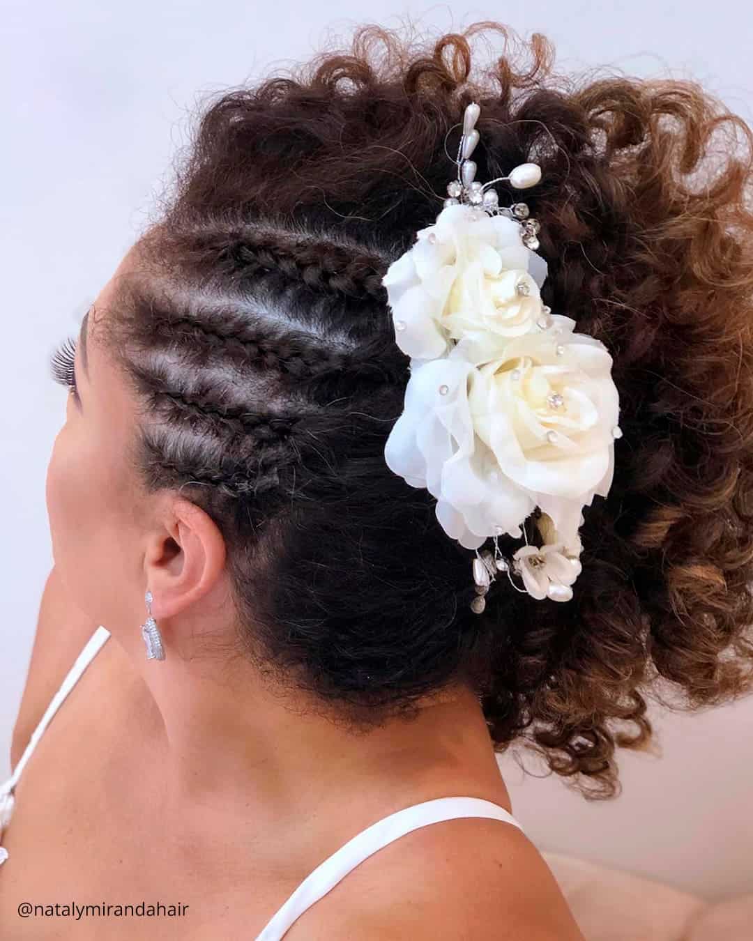 Wedding Hairstyles With Flowers