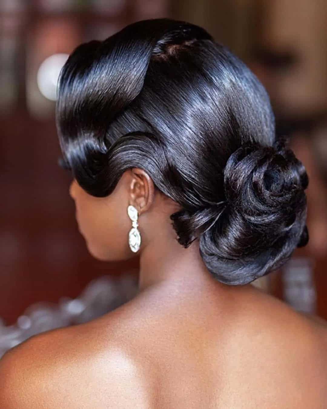 Elegant Updo Hairstyles For Black Women
