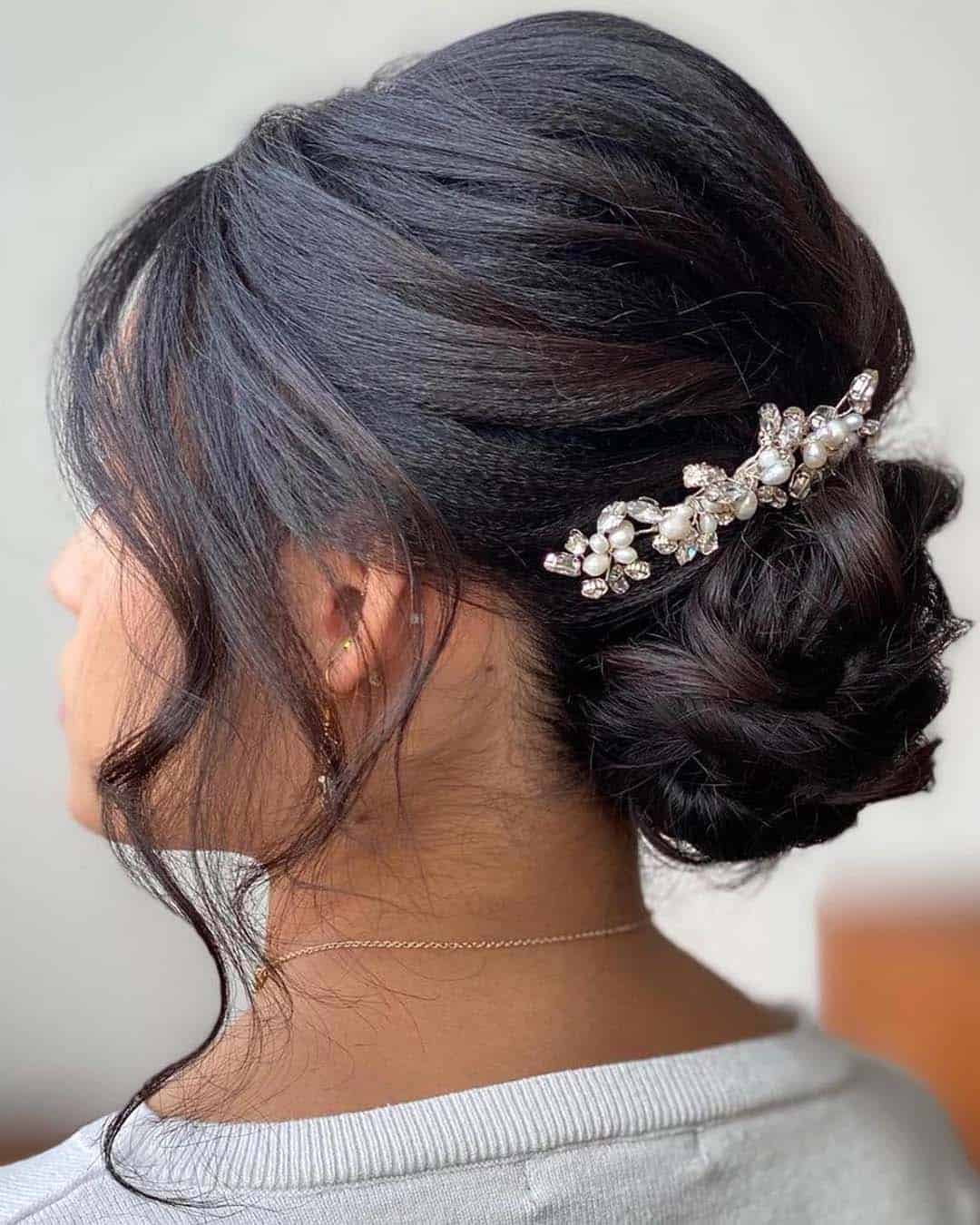 Low Bun Hairstyles For Black Hair