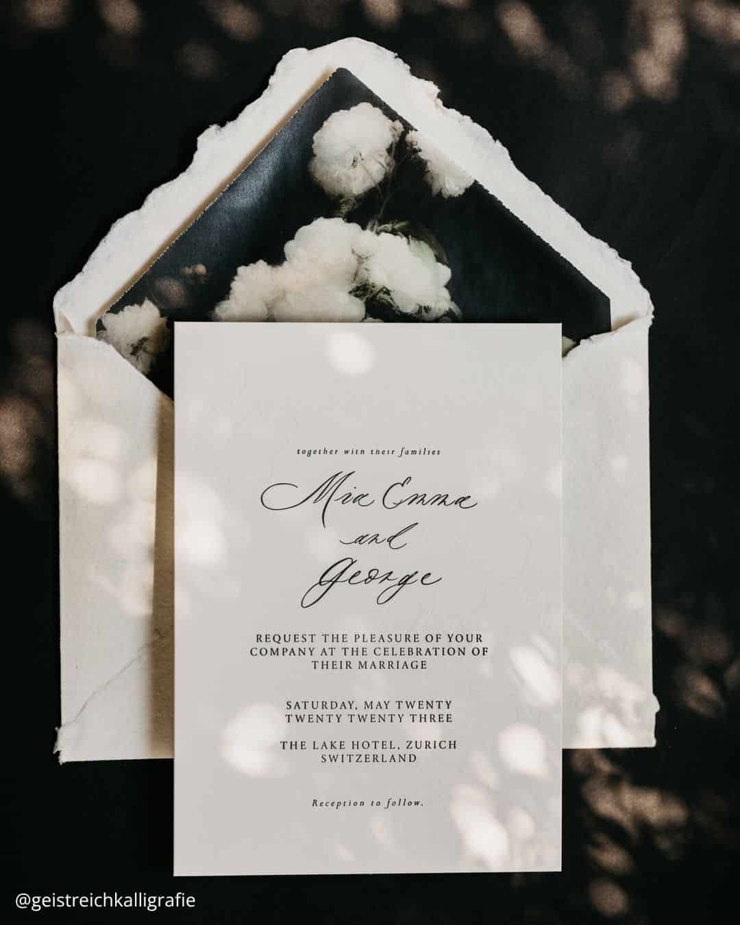 Traditional Wedding Invitation Wording