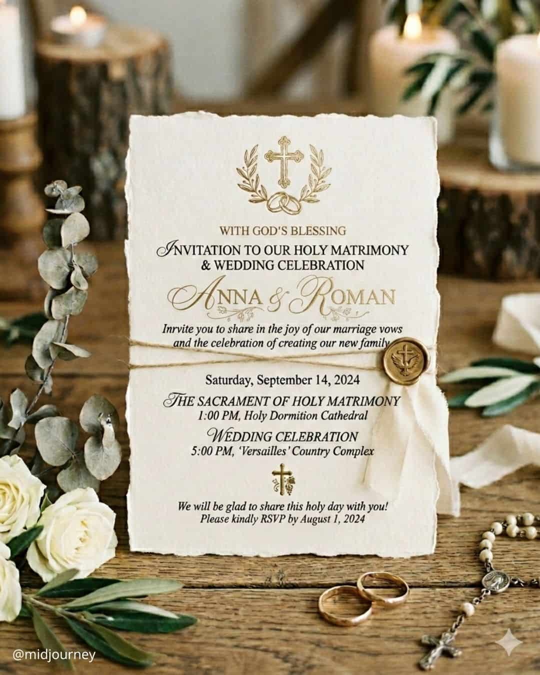 Formal Wedding Invitation Wording