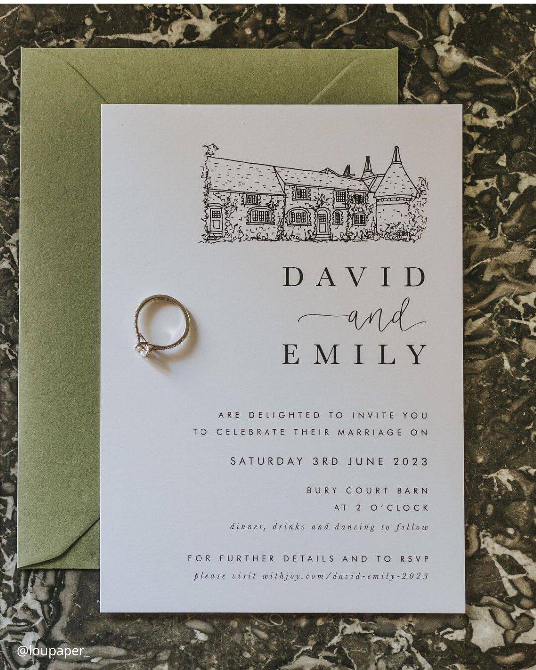 Simple Wedding Invitation Wording