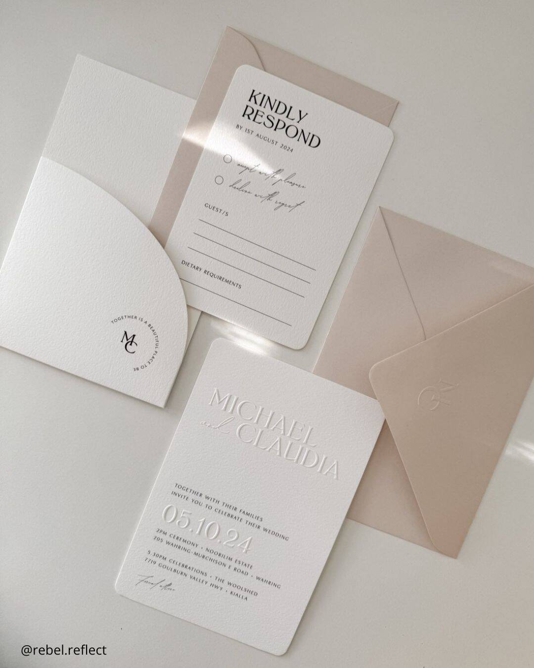 Simple Wedding Invitation Wording