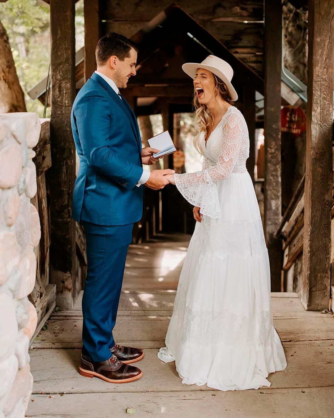 Non-Traditional Wedding Reception Timeline