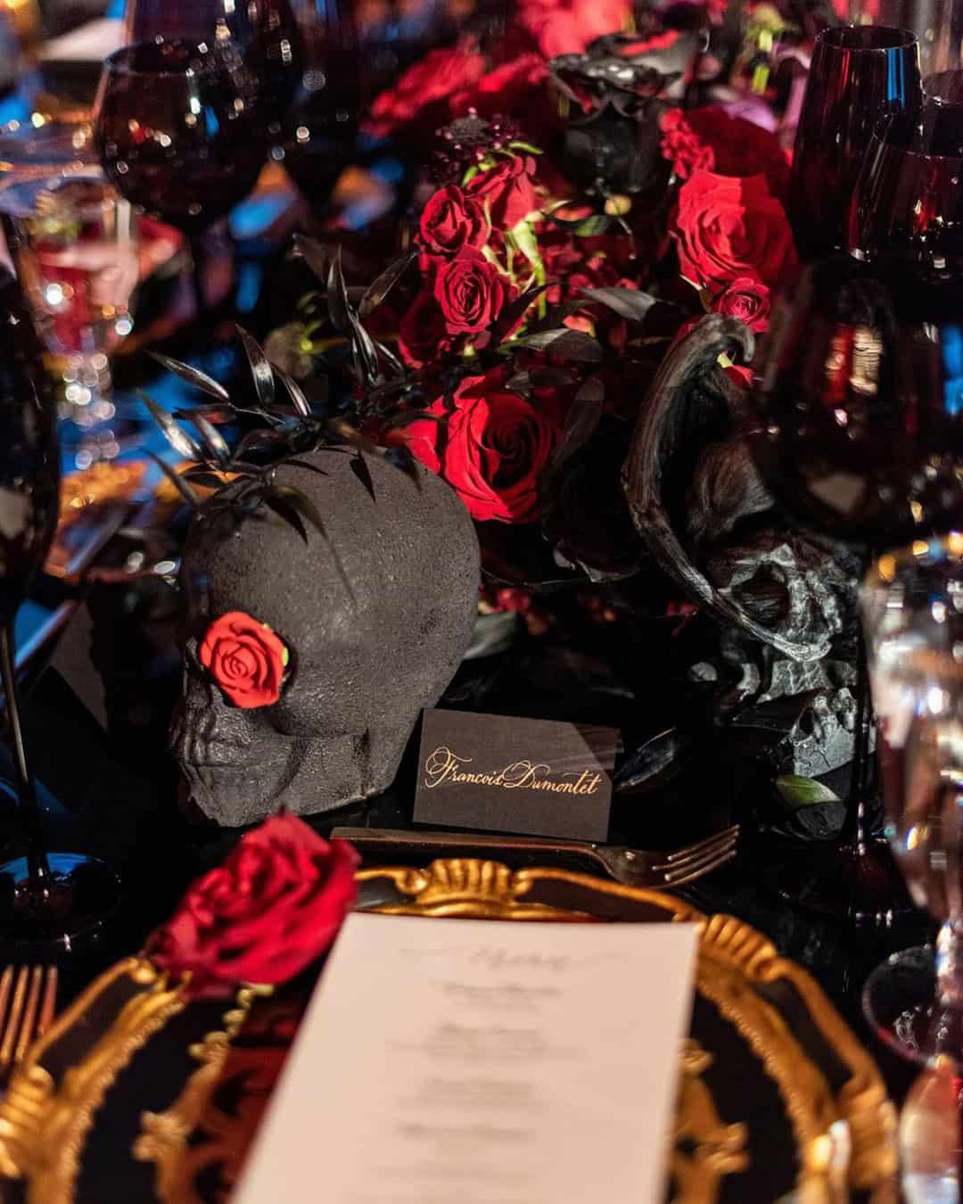 Black Wedding Theme