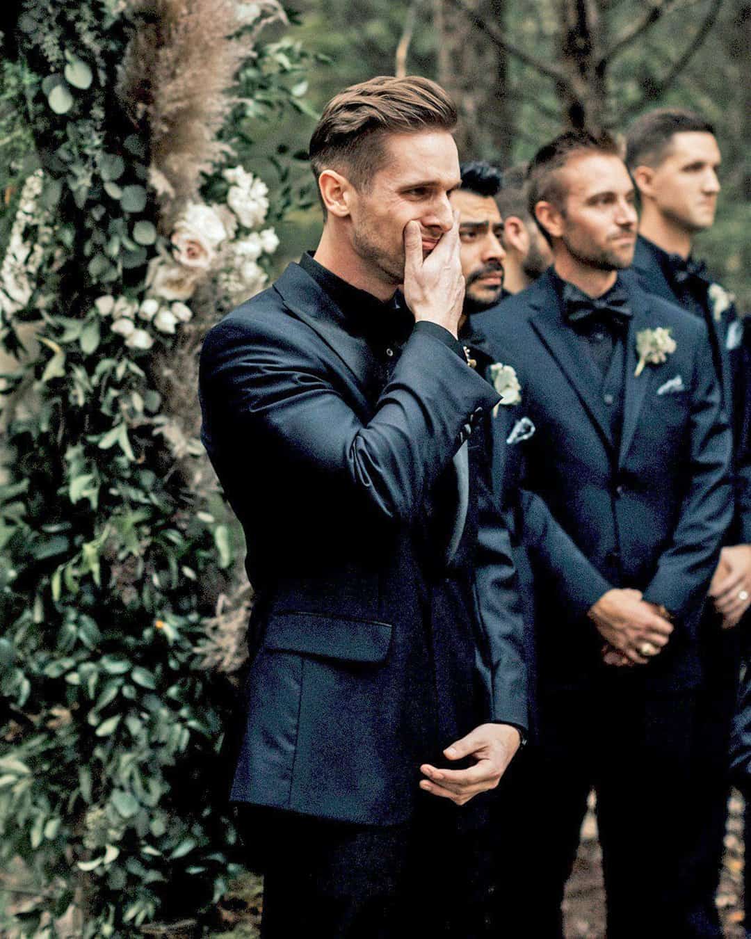 Elegant Mens Black Suits