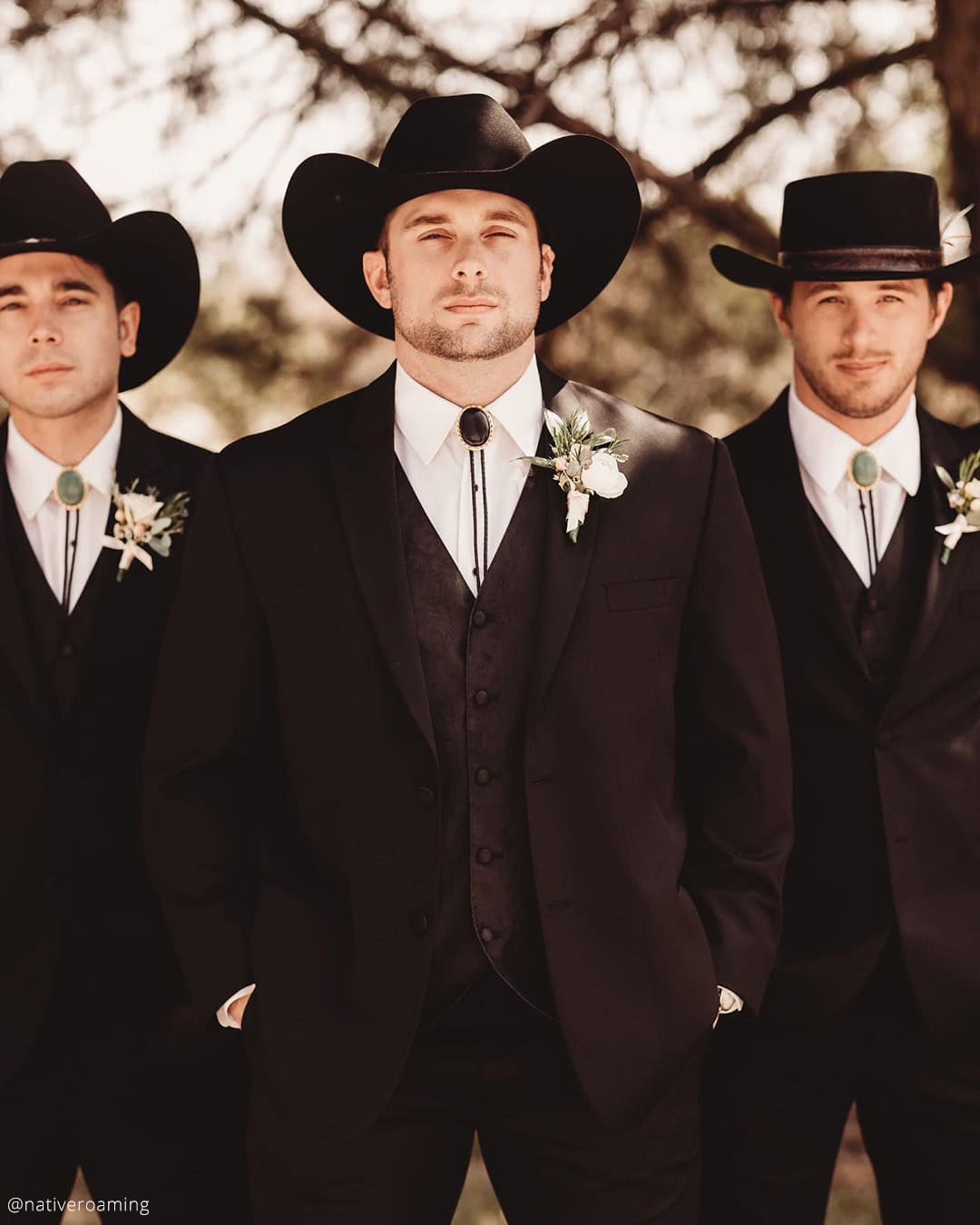 Elegant Mens Black Suits