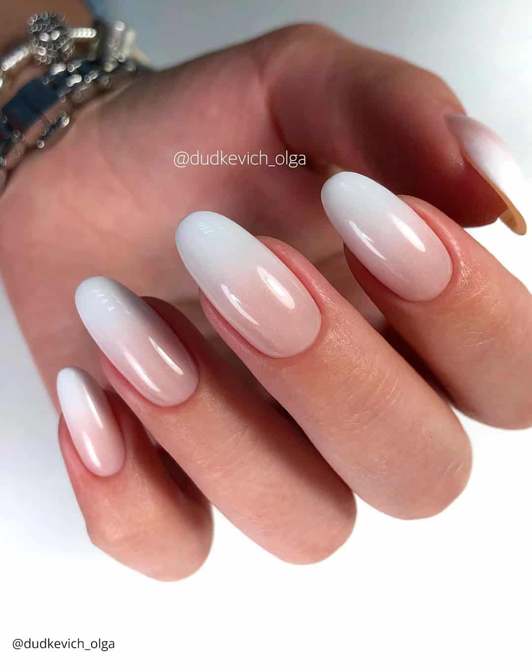 Nude Ombre Nails