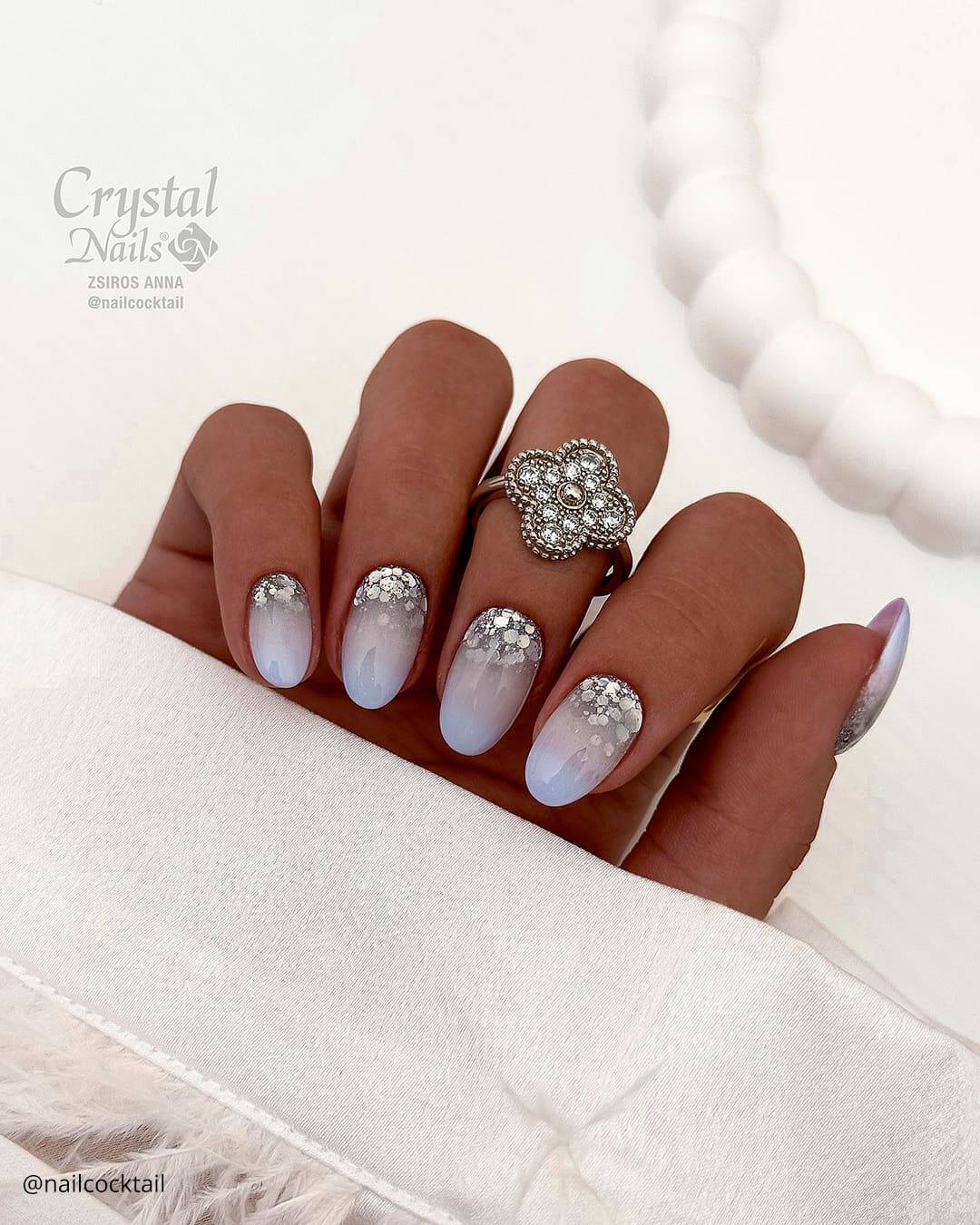 Nude Ombre Nails