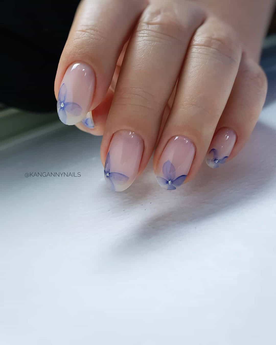 Nude Wedding With Flowers