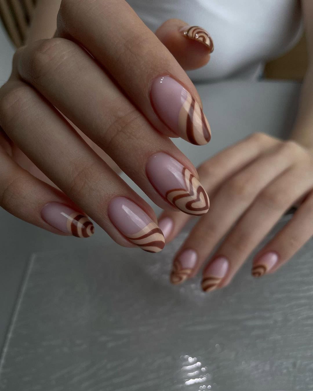 Nude Wedding With Flowers