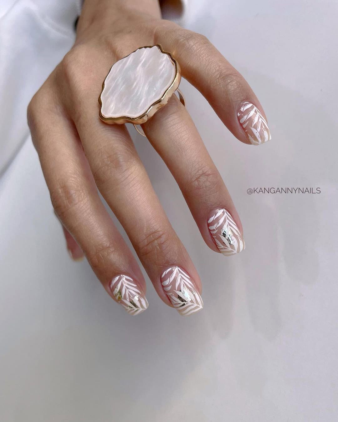 Nude Pink Nails