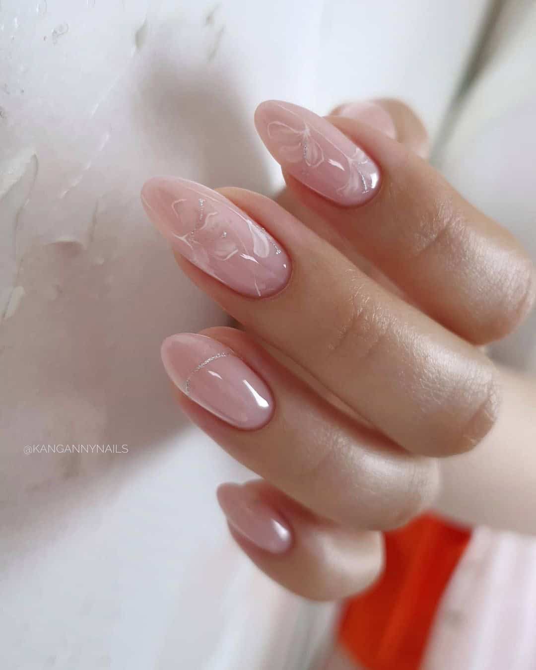 Nude Pink Nails