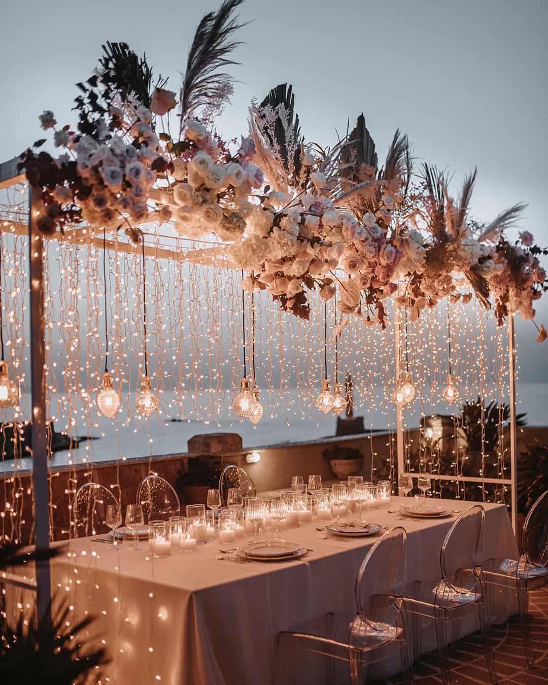 Rust White Ideas In Wedding Decor