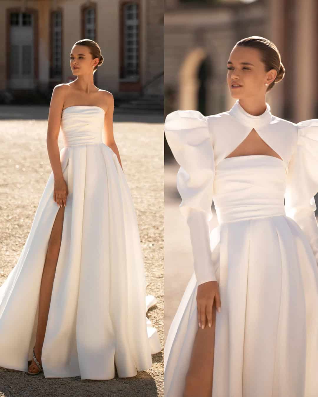 2 In One Wedding Dress Ideas In A Cape