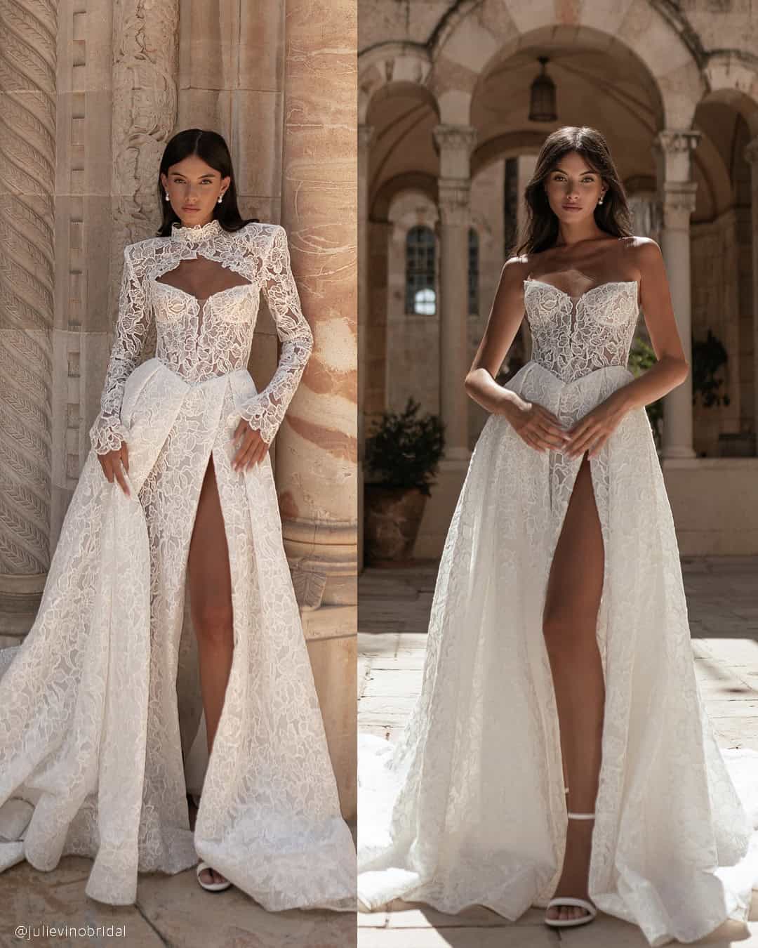 Long To Short Convertible Wedding Dress Ideas