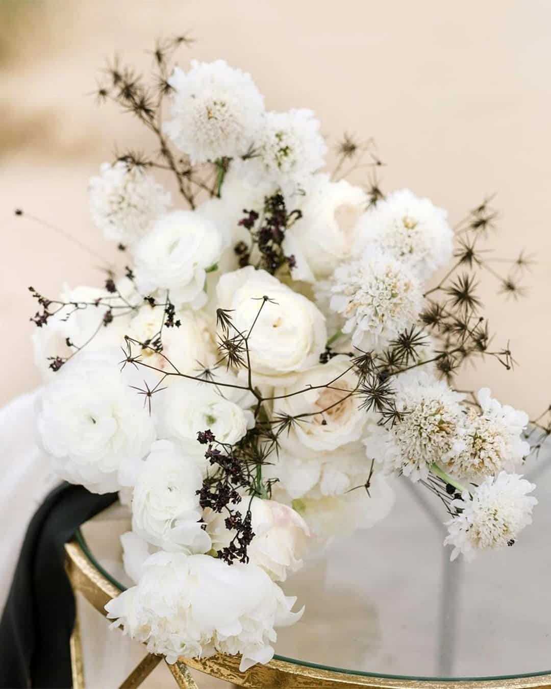 Beautiful White Wedding Bouquets