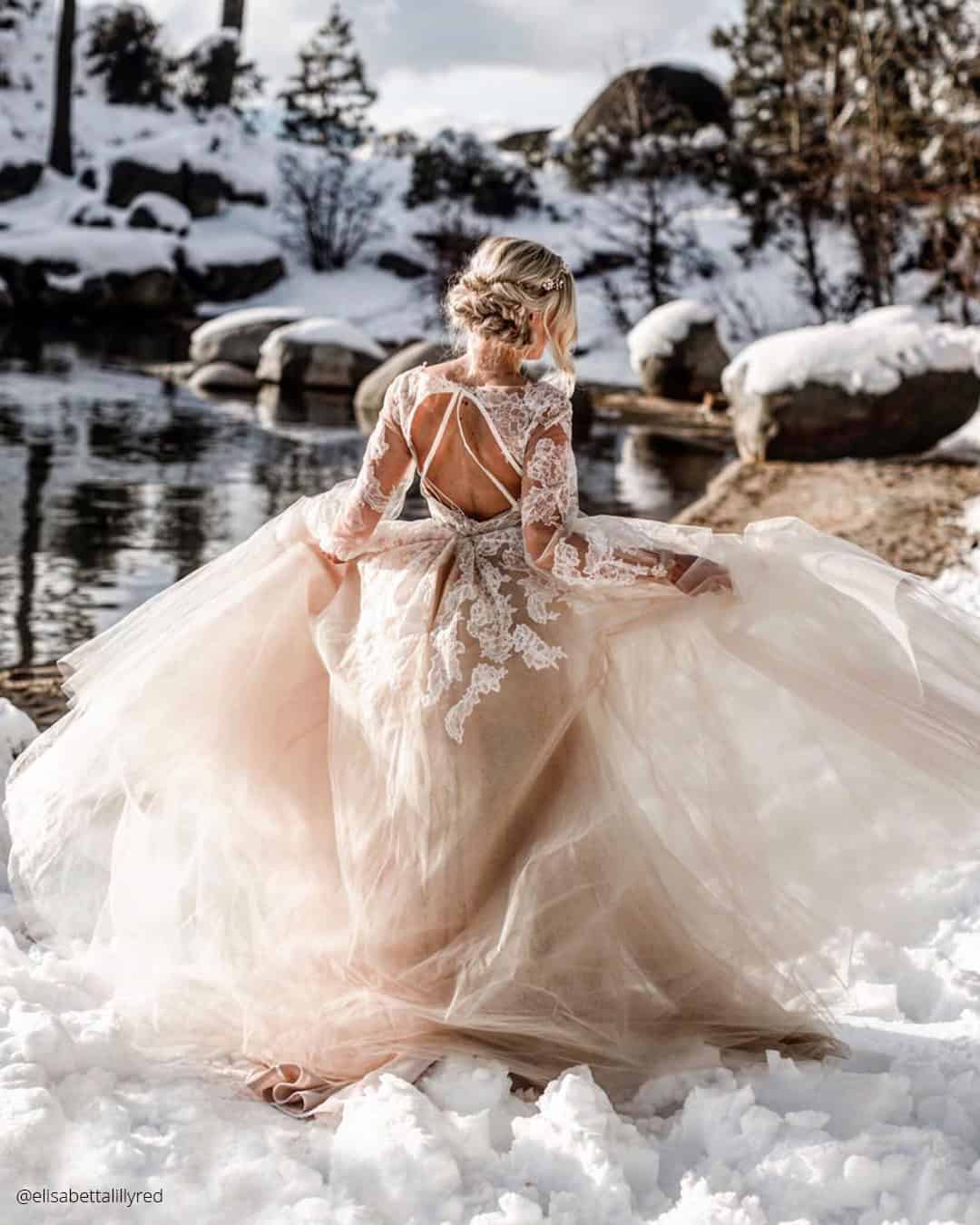Long Sleeve Winter Wedding Dresses