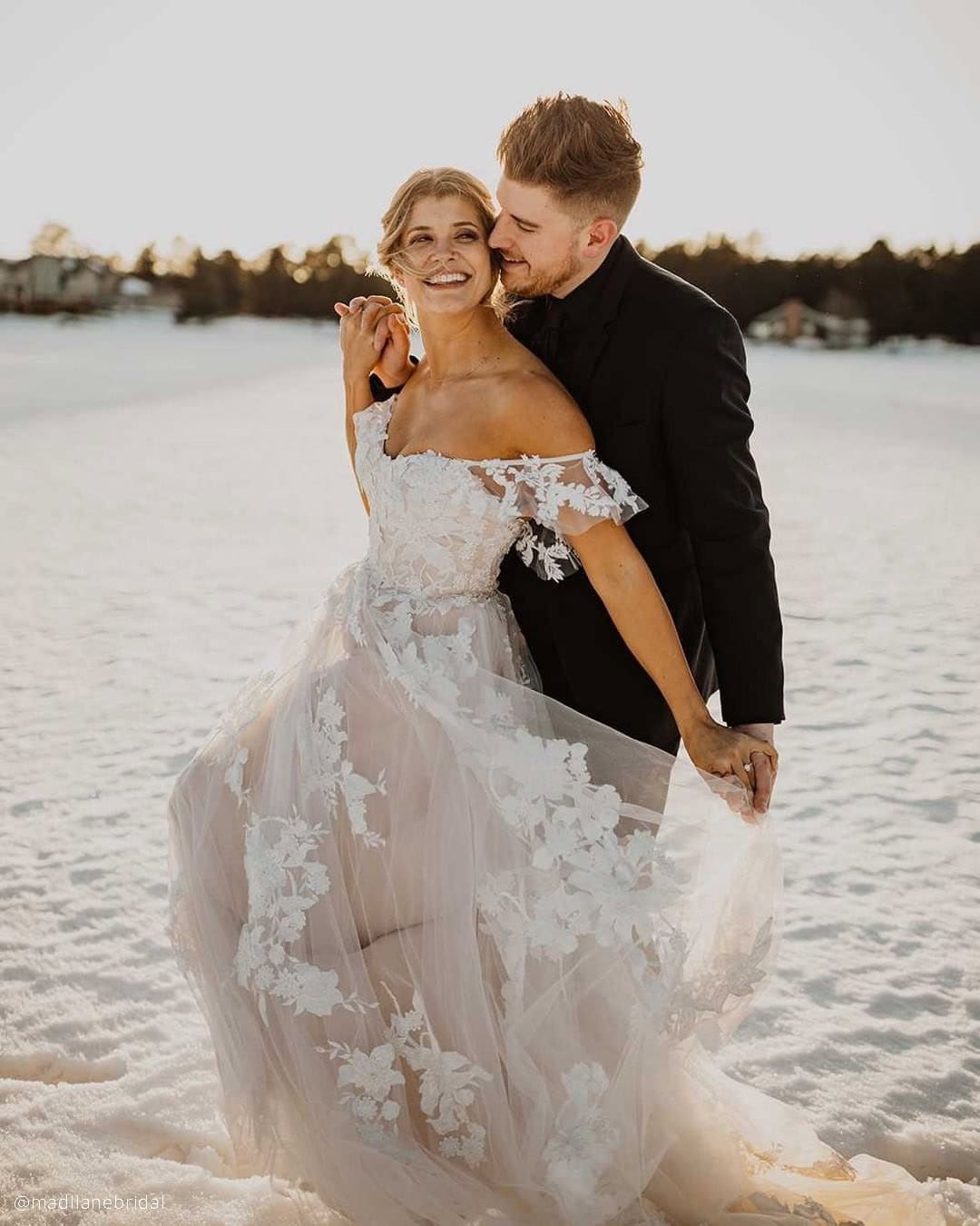 Simple Winter Wedding Dresses