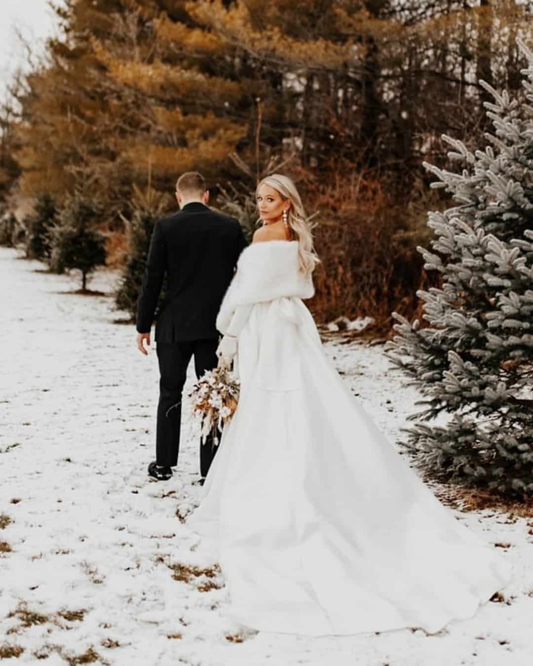 Top Winter Wedding Dresses Outfits
