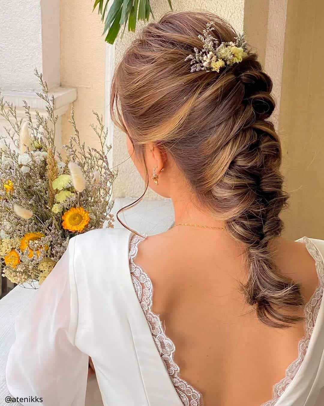 Asian Bangs for Wedding
