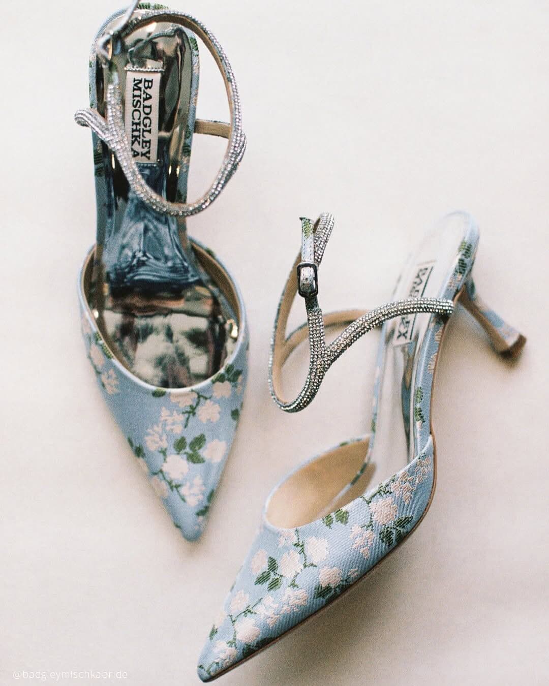 Green Shoes Wedding