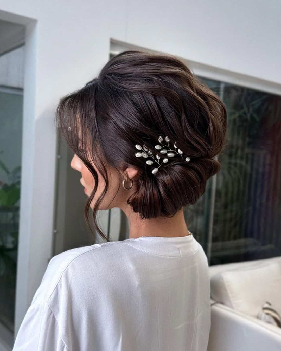 High Bun Wedding Hairstyles