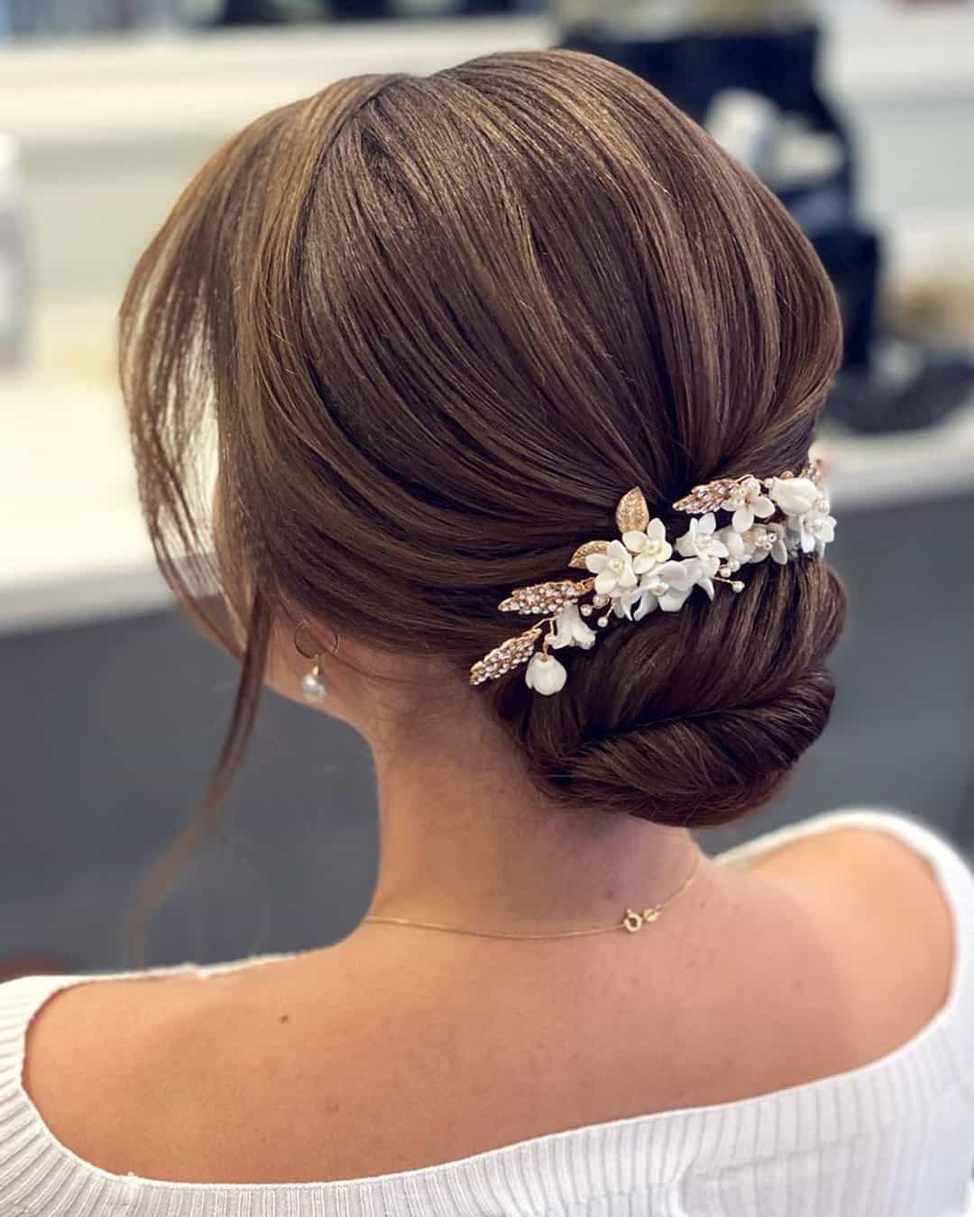 Sleek Wedding Updo