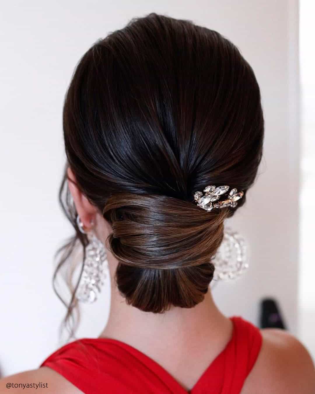 Bridesmaid Bun Hairstyles