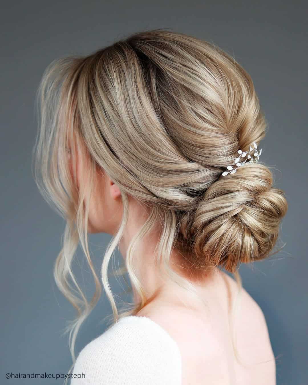 Bridesmaid Bun Hairstyles