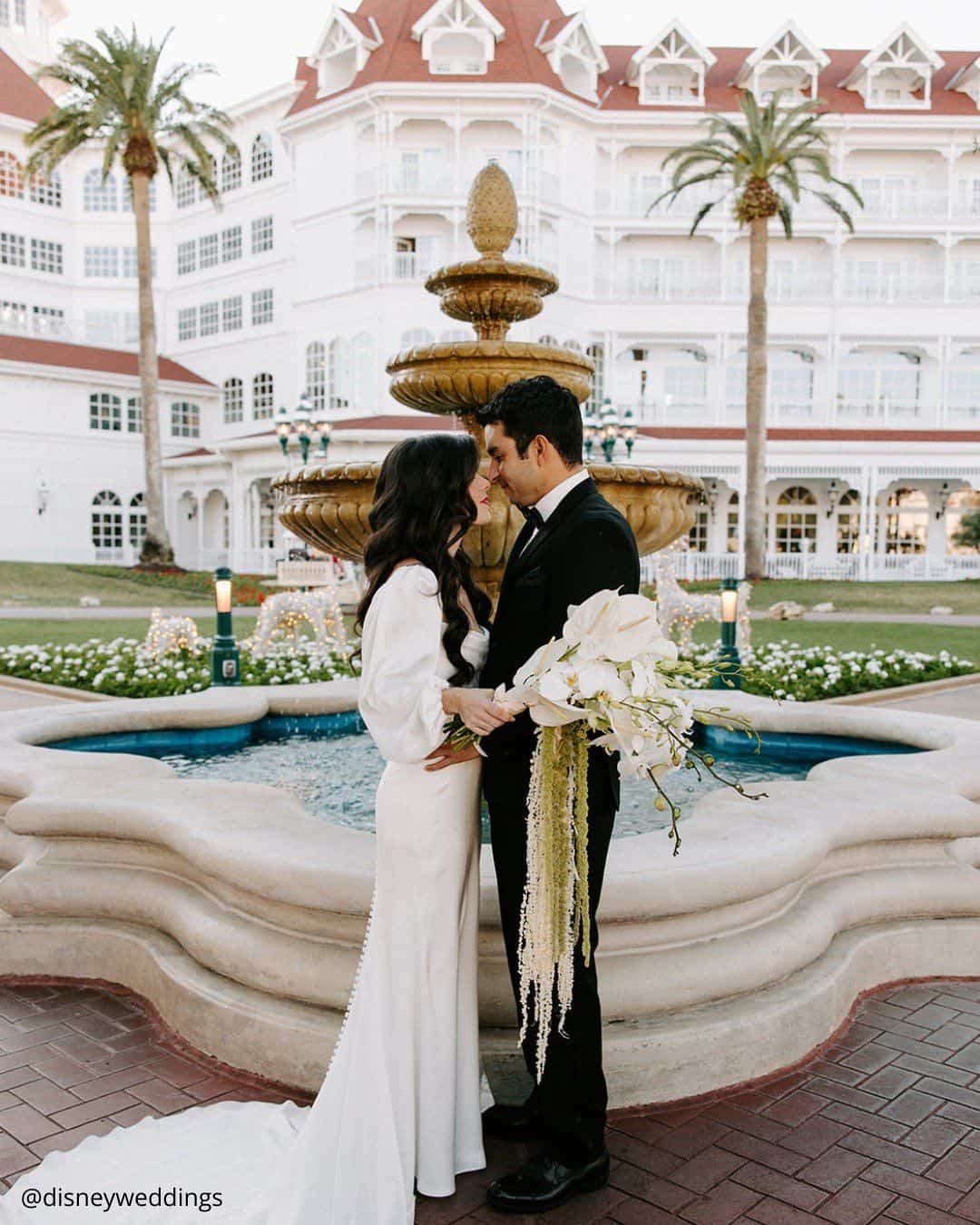 Wedding Cascade Bouquets with Orchids