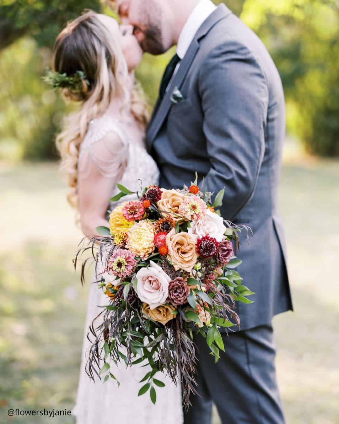 Gorgeous Cascading Wedding Bouquets