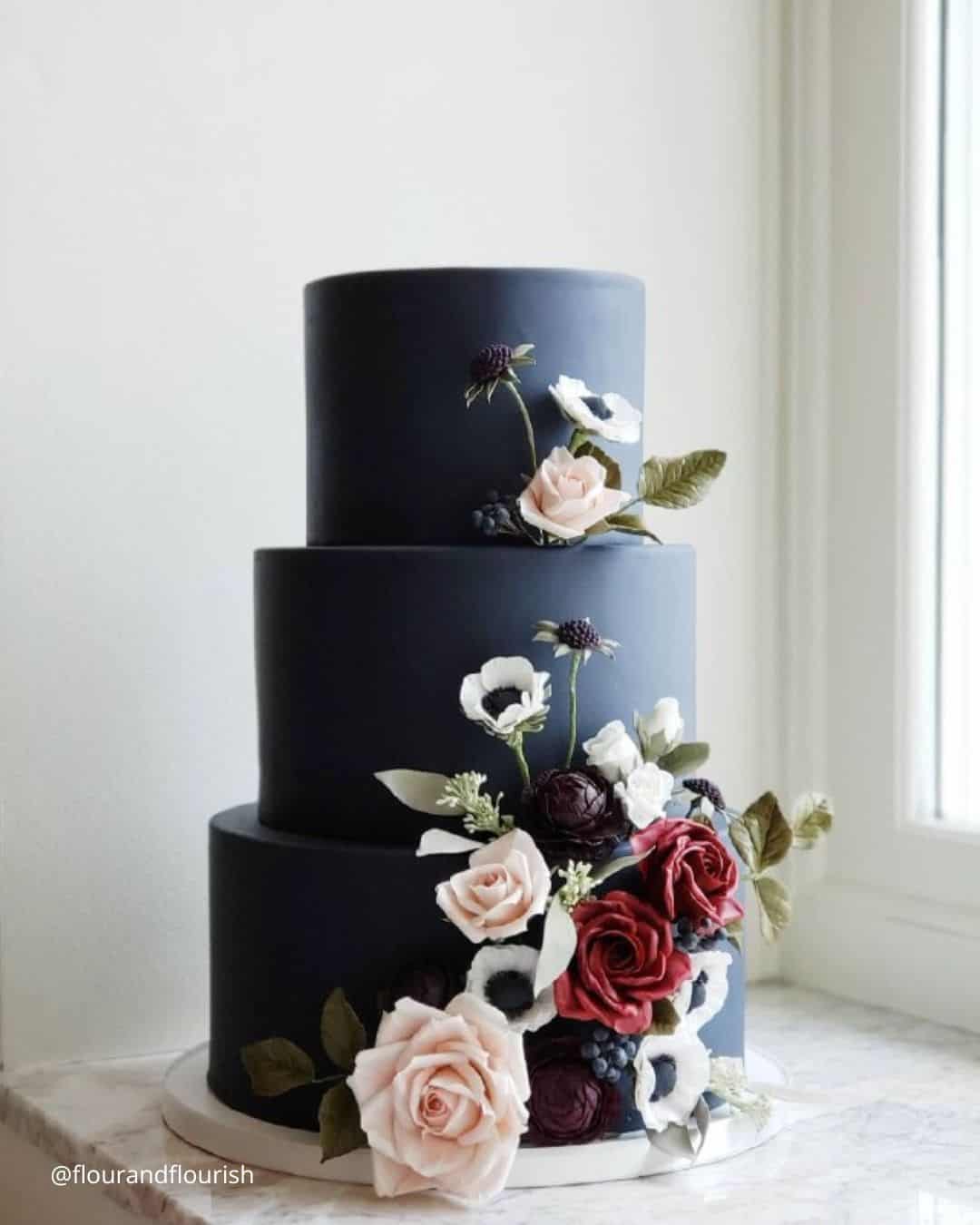 Black and White Desserts