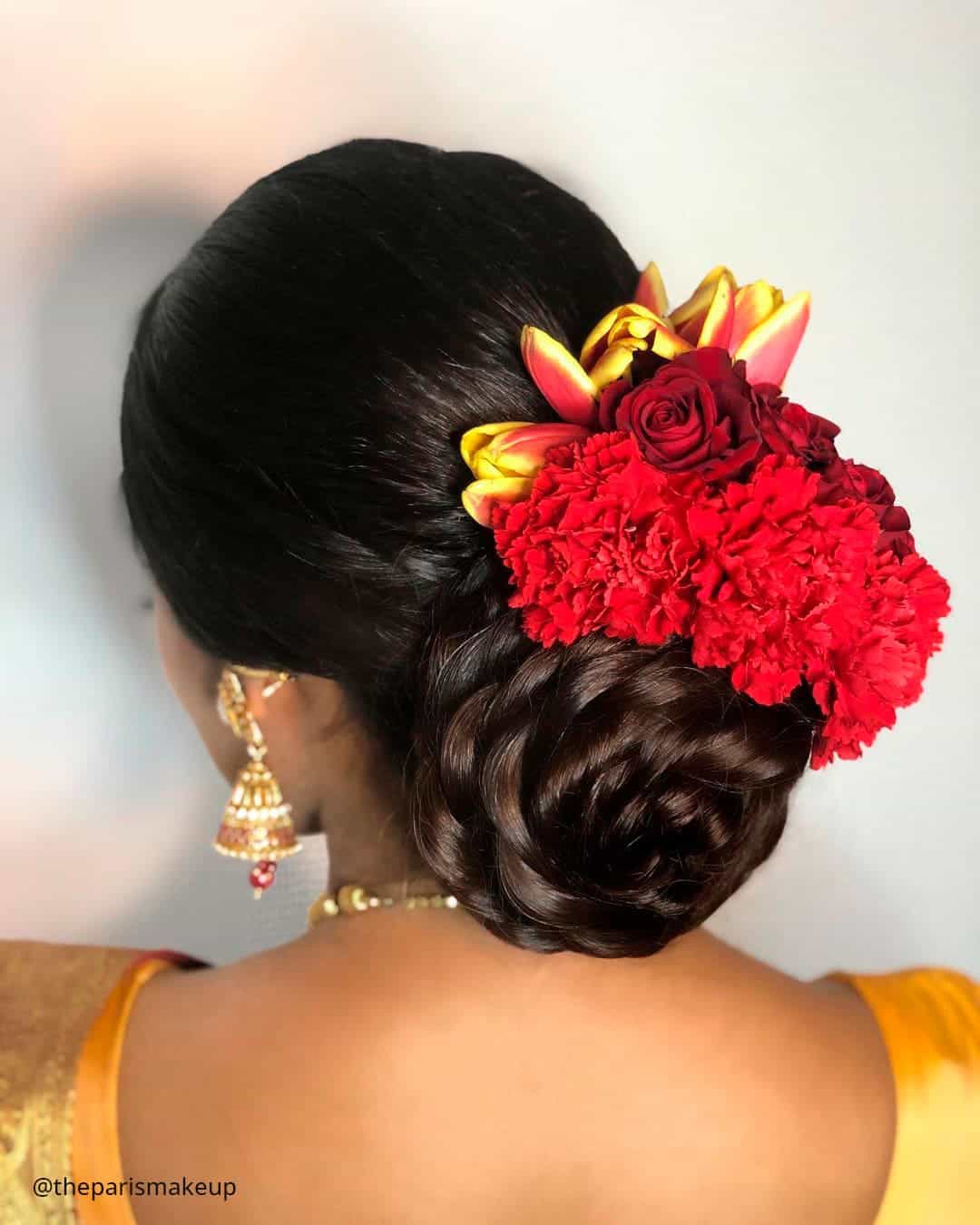 Indian Wedding Updo Hairstyles