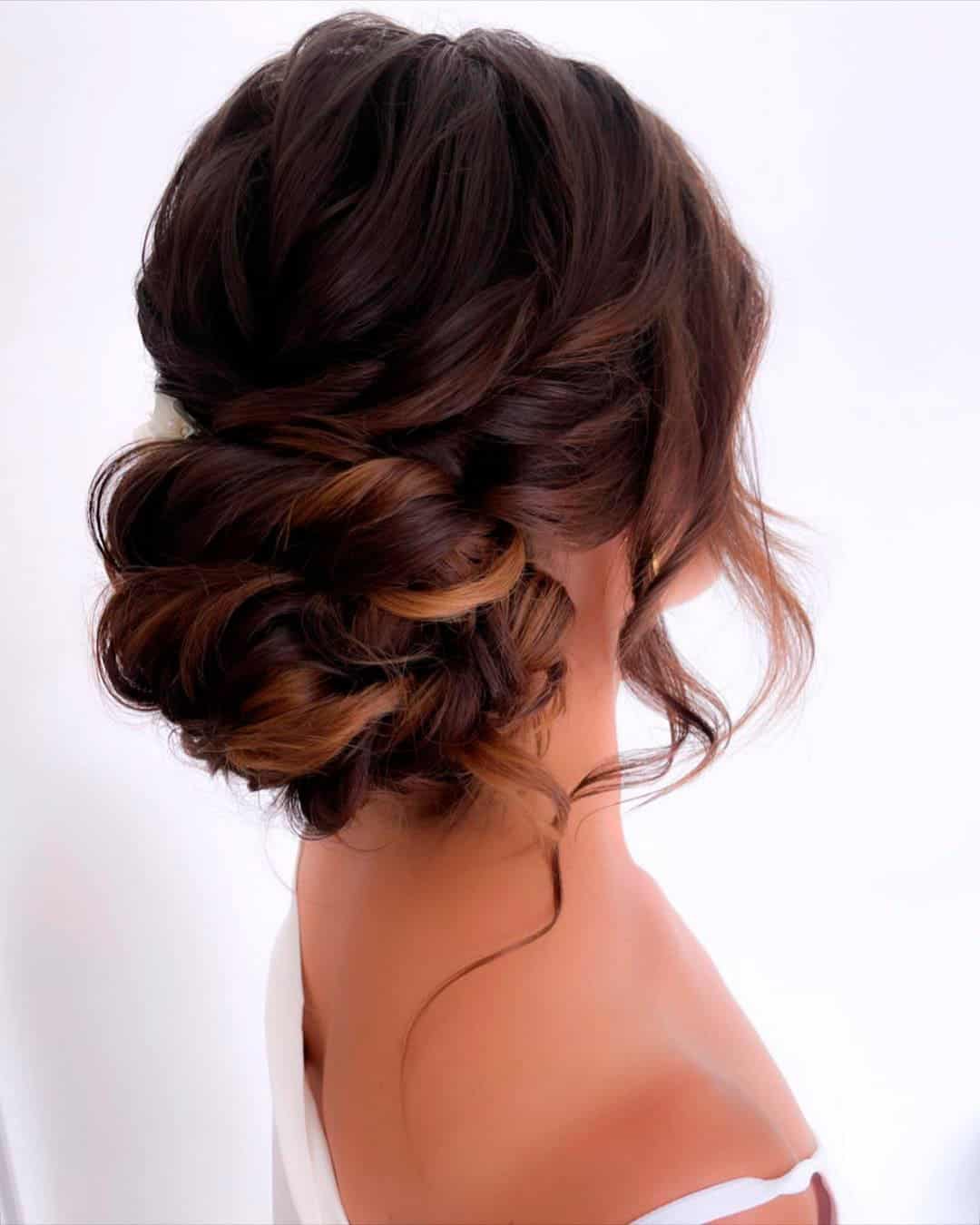 Classic Low Bridal Bun