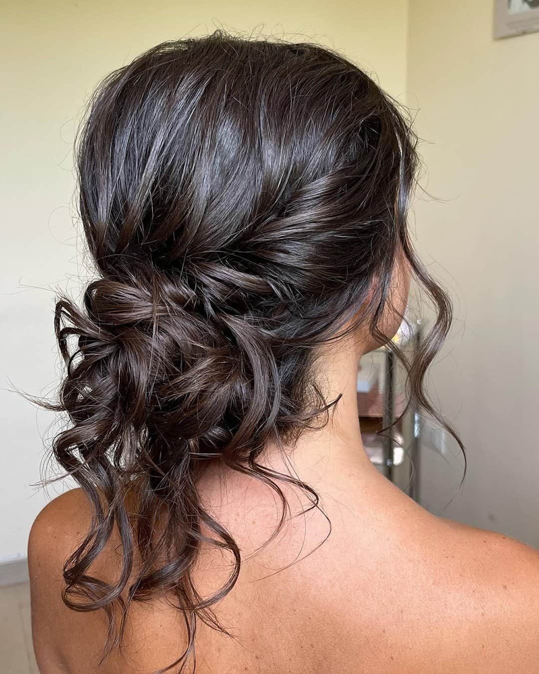 Low Braided Bun