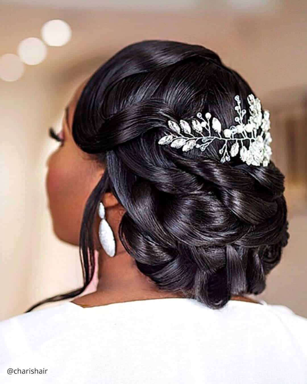 Bridesmaid Low Bun Hairstyles