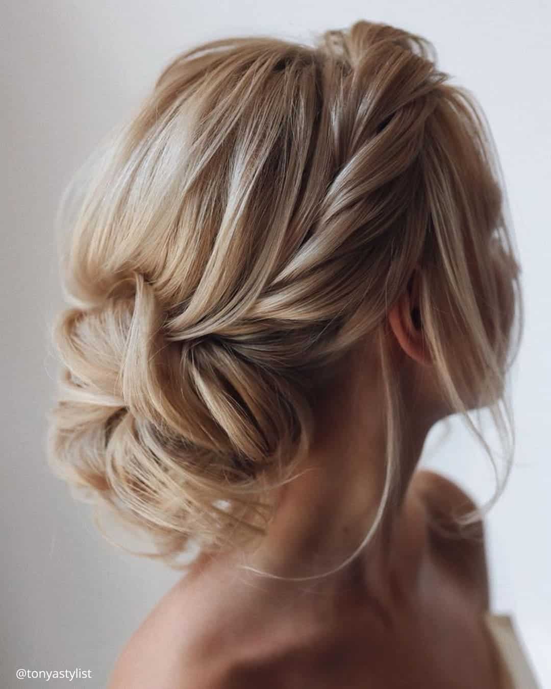 Low Bun Wedding Guest Hair