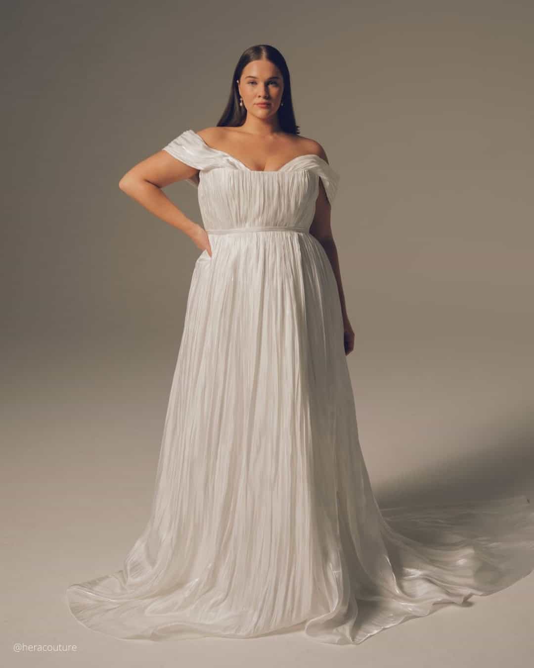 Modest Plus Size Wedding Dresses