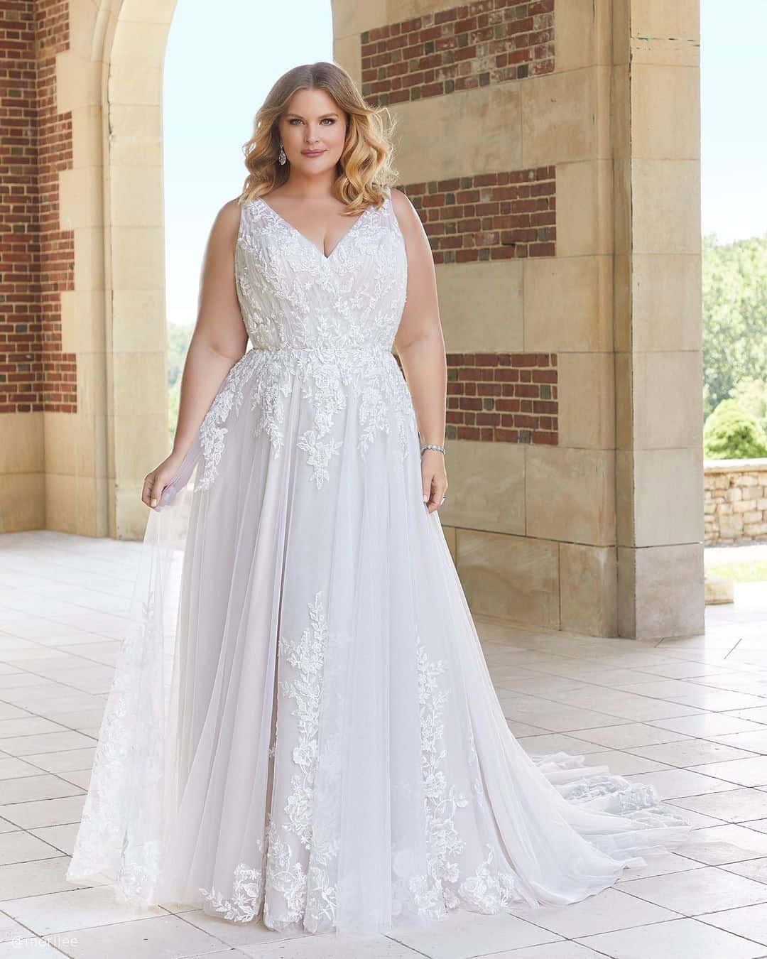 Lace Wedding Plus Size Dresses