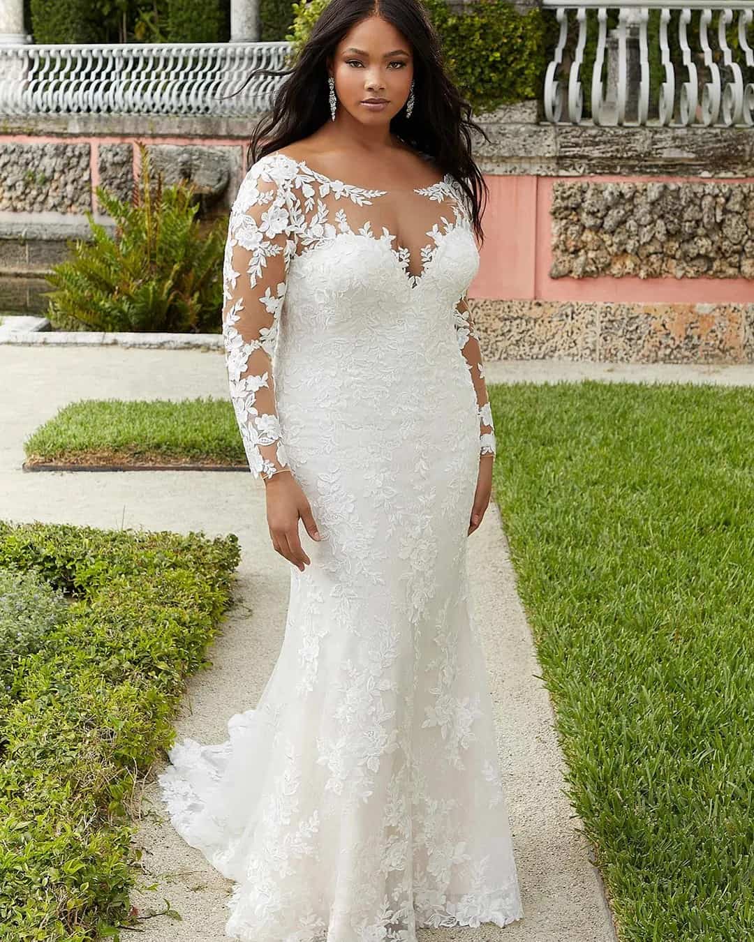 Basquie Waist Wedding Dresses