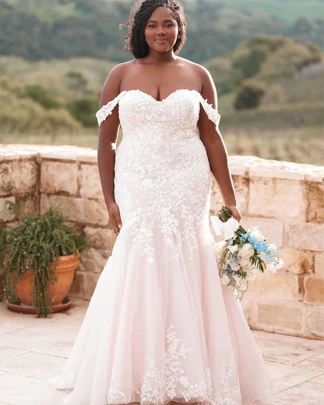 Basquie Waist Wedding Dresses