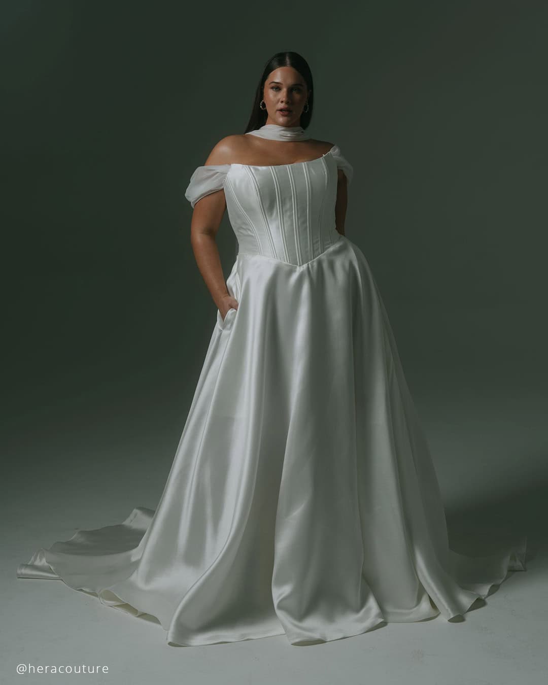 Colorful Unique Plus Size Wedding Dresses