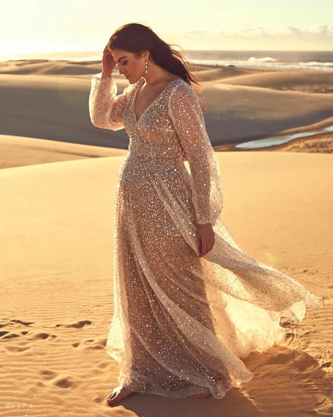 Plus Size Beach Wedding Dresses