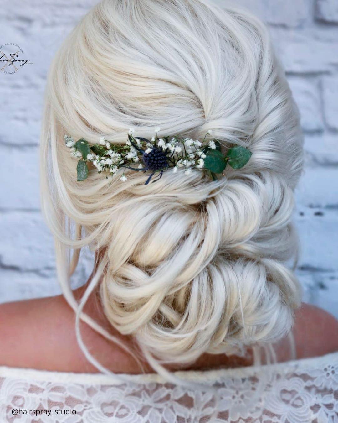 Cascading Braids with Flowers