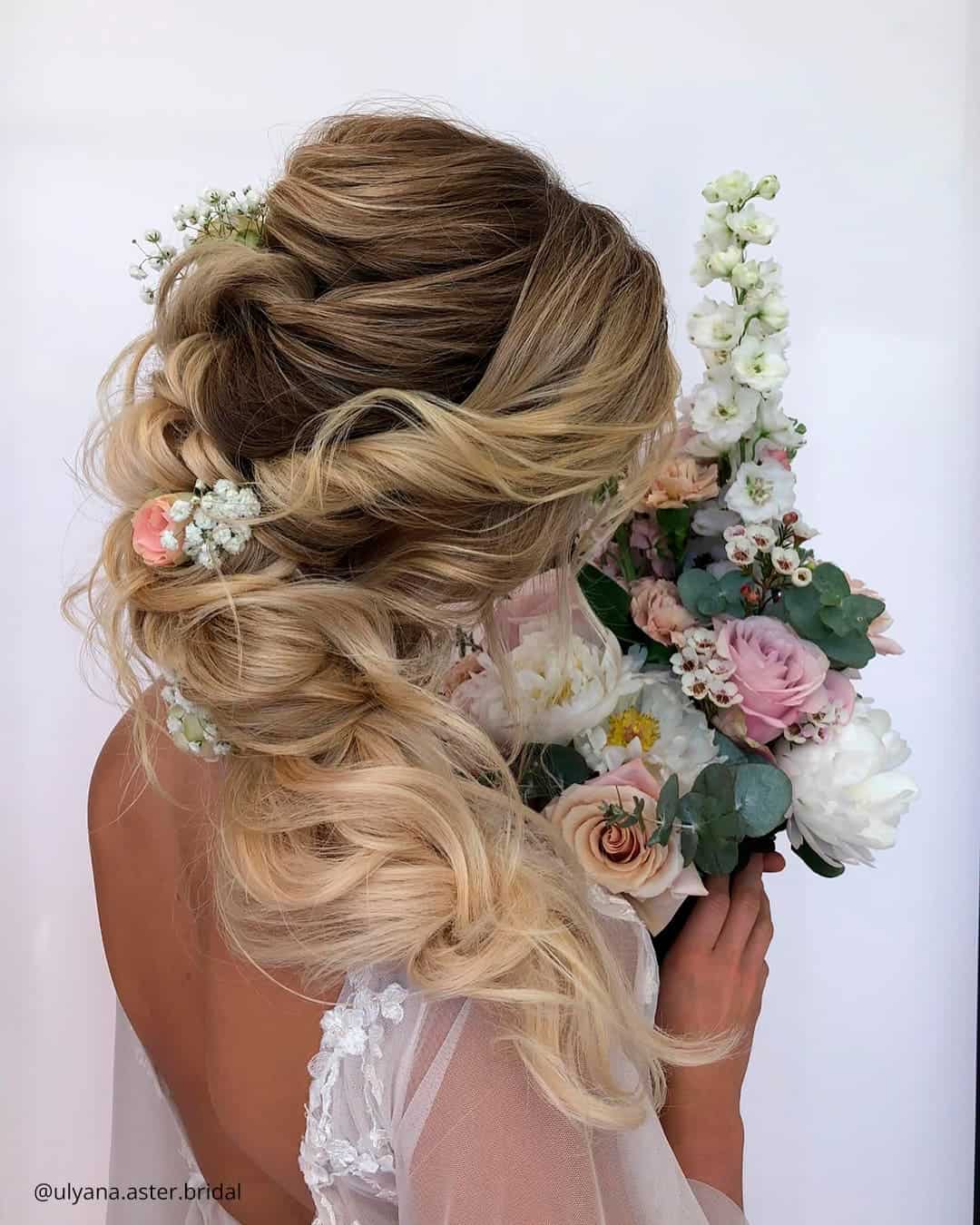 Spring Wedding Hairstyles For Bridesmaids