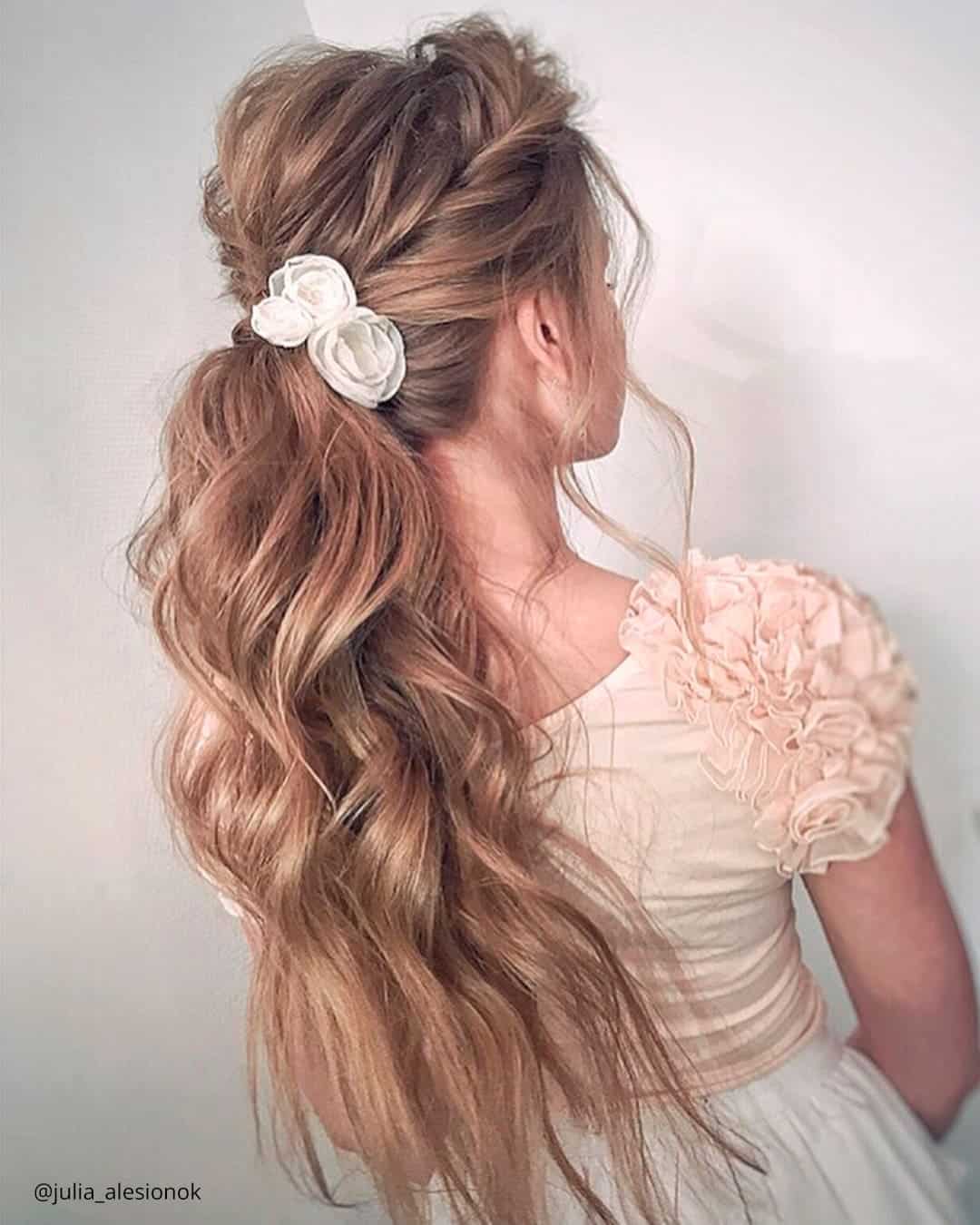 Spring Wedding Hairstyles For Bridesmaids