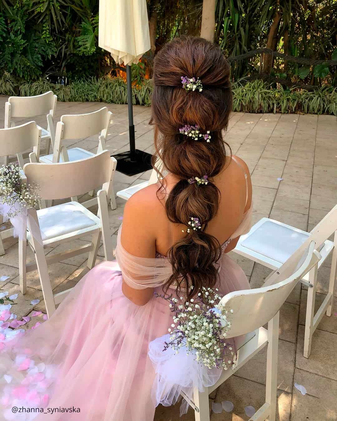 Spring Wedding Hairstyles For Bridesmaids