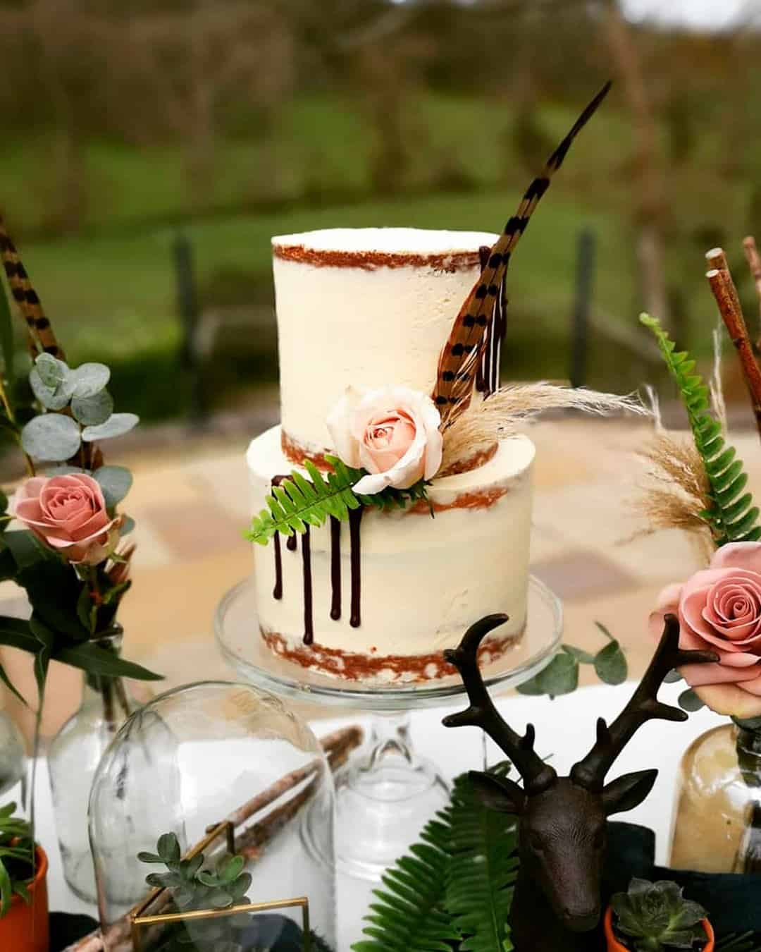 Types of Wedding Cakes Drip